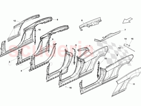 Photo of ENSEMBLE COUVERCLE LAT RAL DROIT COMPREND LA R…