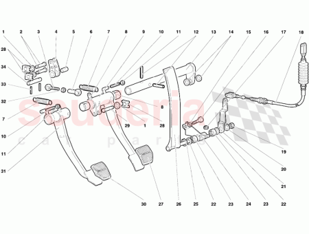 Photo of PEDALE DE FREIN…