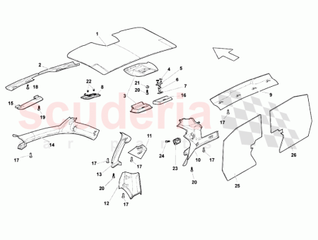 Photo of PANNEAU D HABILLAGE ARRI RE GAUCHE SOUS LA…