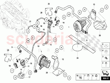 Photo of SUPPORT POUR POMPE AIR SECONDAIRE…