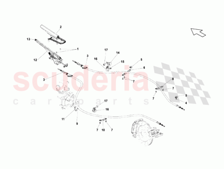 Photo of ASSEMBLAGE DU C BLE DE FREIN MAIN…