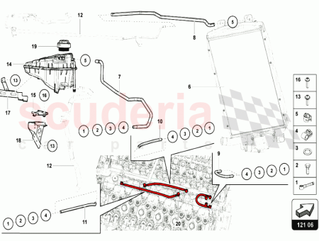 Photo of TUYAU DE LIQUIDE DE REFROIDISSEMENT…
