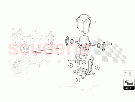 Photo of SUPPORT POUR POMPE VIDE…