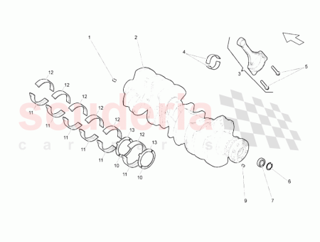 Photo of BIELLE COMPL TE JUSQU AU VIN 4LA01476 UTILISER…