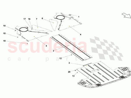 Photo of COMPARTIMENT BAGAGES TUNER TV CHANGEUR CD SORTIE 12V…