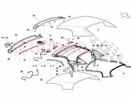Photo of PANNEAU DE TOIT TOIT SOUPLE NOIR…