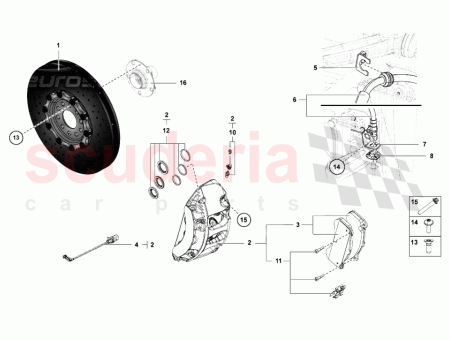 Photo of TRIER DE FREIN AVANT GAUCHE TRIER DE FREIN…