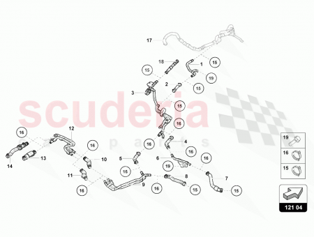 Photo of TUYAU DE LIQUIDE DE REFROIDISSEMENT…