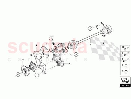 Photo of SUPPORT DE MOYEU AVANT GAUCHE JUSQU AU VIN…