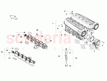 Photo of MANIFOLD PARTIR DU MOTEUR CEH002551…