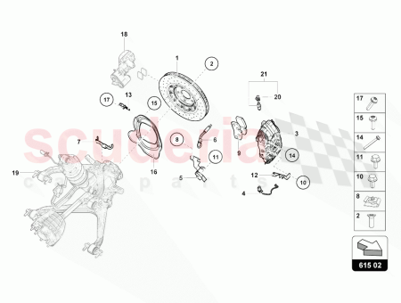 Photo of SUPPORT POUR LE TUYAU DE FREIN…