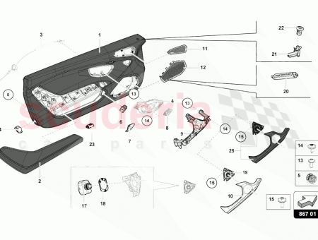Photo of HOUSSE POUR PANNEAU DE GARNITURE DE PORTE…