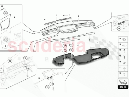 Photo of COUVERCLE DE TABLEAU DE BORD…