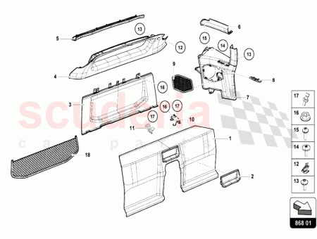 Photo of PANNEAU DE RECOUVREMENT ARRI RE SUP RIEUR INT…