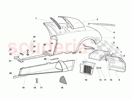 Photo of ENSEMBLE AILE ARRI RE GAUCHE…