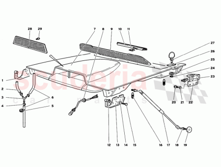 Photo of SUPPORT VALABLE POUR LES VOITURES AVEC CAPOT FERMETURE…