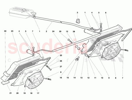 Photo of RADIATEUR LAT RAL GAUCHE…