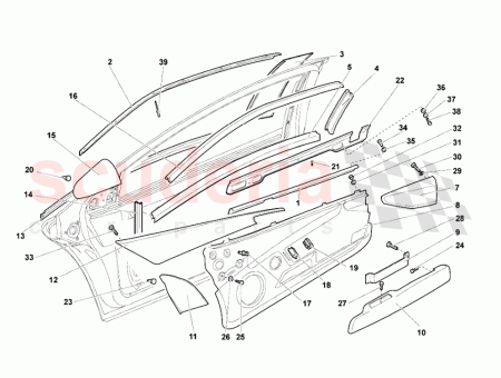 Photo of ENSEMBLE DE PANNEAU DE PORTE LAT RAL DROIT…