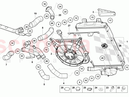Photo of TUYAU DE LIQUIDE DE REFROIDISSEMENT…