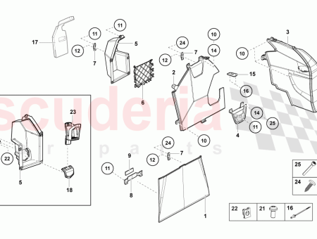 Photo of GARNITURE DE PANNEAU ARRI RE…