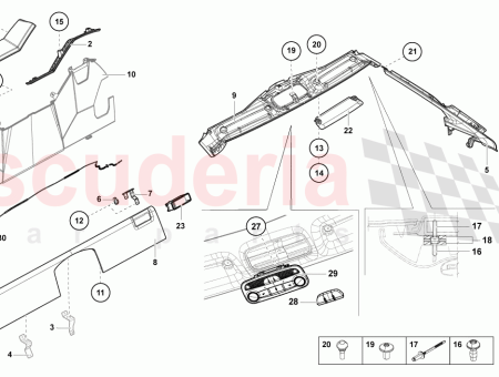Photo of GARNITURE DE PANNEAU LAT RAL…