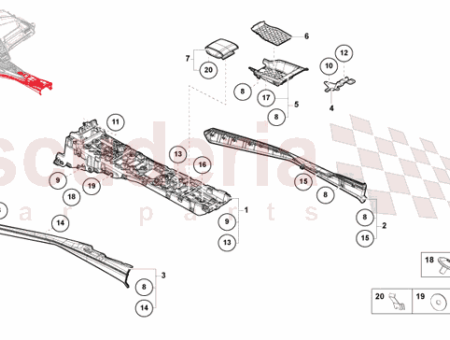 Photo of PANNEAU POUR COMPARTIMENT DE RANGEMENT…