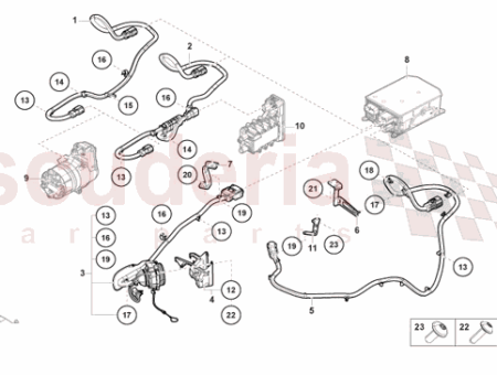 Photo of KIT DE C BLAGE HAUTE TENSION POUR BATTERIE…