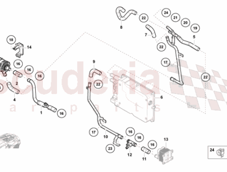 Photo of TUYAU DE LIQUIDE DE REFROIDISSEMENT…