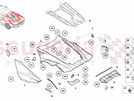 Photo of COUVERCLE ARRI RE…