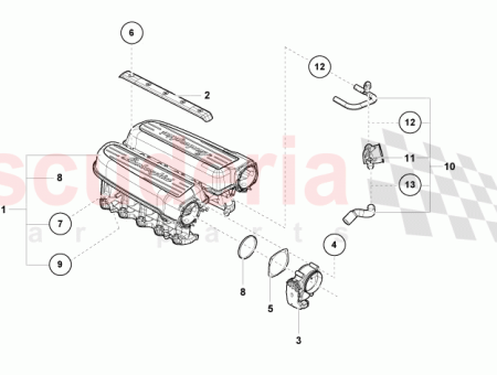 Photo of COUVERCLE POUR LE COLLECTEUR D ADMISSION…
