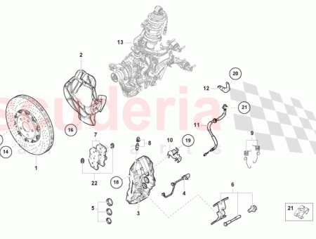 Photo of PLAQUE DE RECOUVREMENT POUR DISQUE DE FREIN…