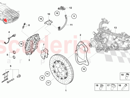 Photo of 1 JEU DE PLAQUETTES DE FREIN POUR FREIN…