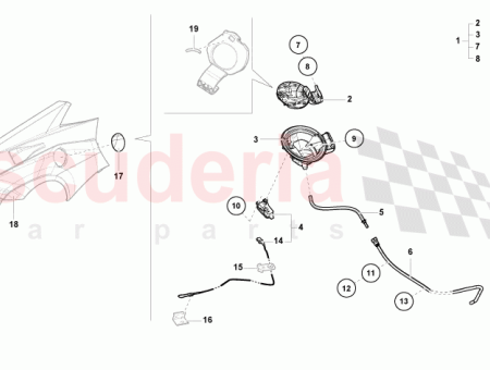 Photo of VOLET DE REMPLISSAGE DE CARBURANT…