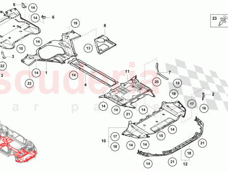 Photo of GARNITURE DE BAS DE CAISSE…