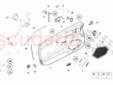 Photo of HOUSSE POUR PANNEAU DE GARNITURE DE PORTE…