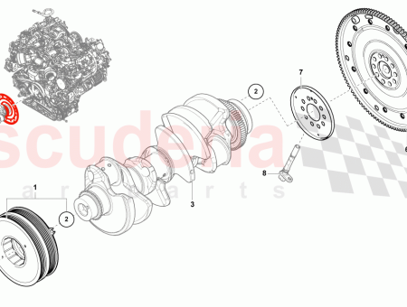 Photo of 1 SET BIELLES…