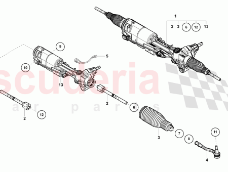 Photo of BO TIER DE DIRECTION AVEC BIELLETTE INT ROTULE…