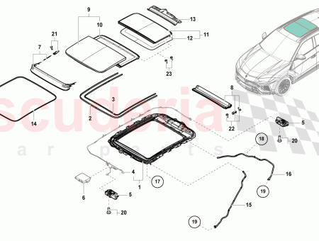 Photo of CADRE AVEC ACTIONNEUR D INCLINAISON COULISSANT…