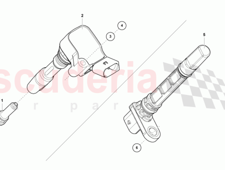 Photo of BOBINE D ALLUMAGE AVEC CONNECTEUR DE BOUGIE…