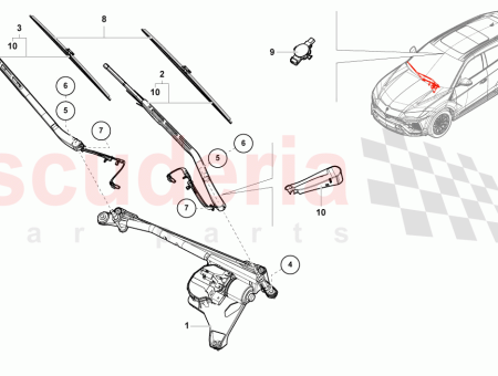 Photo of MONTAGE DE L ESSUIE GLACE AVEC MOTEUR D…
