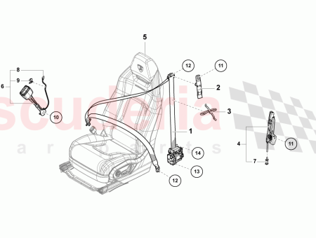 Photo of CEINTURE DE S CURIT AUTOMATIQUE TROIS POINTS AVEC…