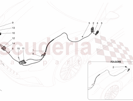 Photo of C BLE D OUVERTURE DU CAPOT MOTEUR…