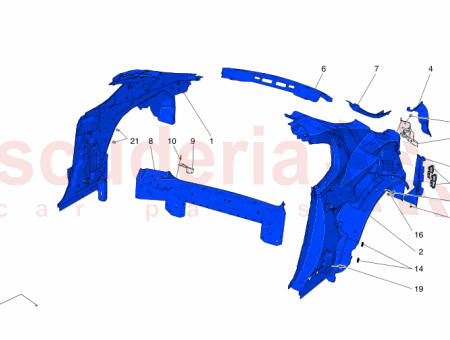 Photo of LH REAR BODY SIDE FRAMING…