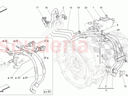 Photo of TUYAU D ALIMENTATION EN EAU DU MOTEUR L…