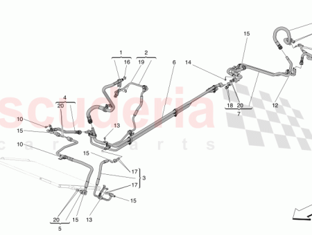 Photo of COMPLETE FLEXIBLE PIPE FROM COMPRESSOR TO UNION…