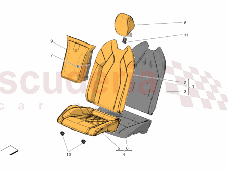 Photo of LH REAR SEATBACK…