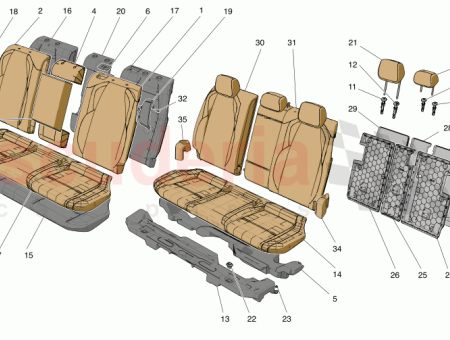 Photo of APPUI T TE ARRI RE LAT RAL COMPLET…