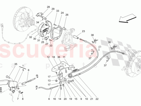 Photo of LEVIER DE TRANSMISSION DE FREIN…