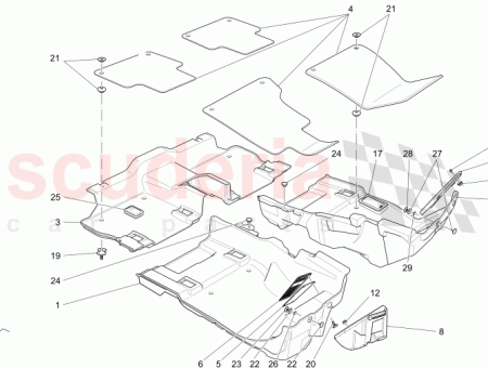 Photo of RH PASSENGER COMPARTMENT CARPET…