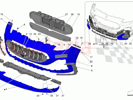 Photo of LH UPPER BUMPER FIXING BRACKET…